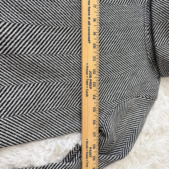 Like New J.Crew Long-sleeve Funnelneck Pullover Herringbone Size XS - Picture 11 of 11